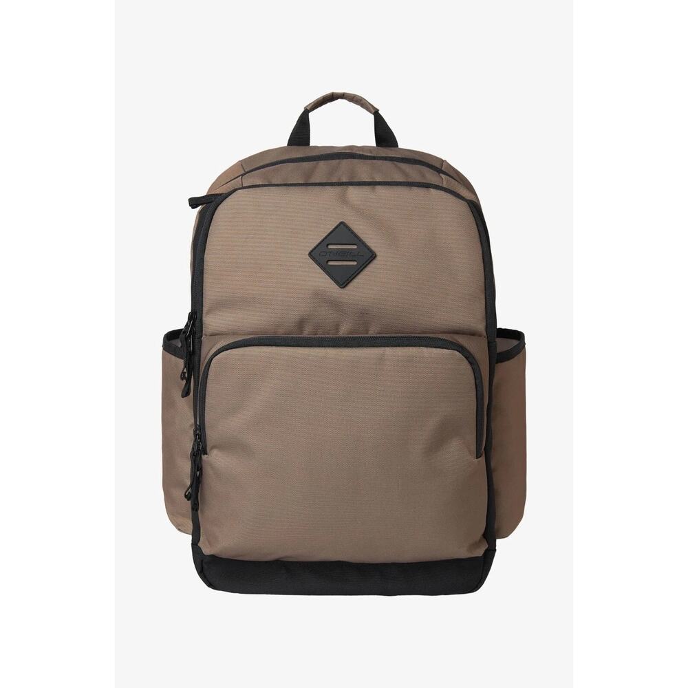 O'NEILL NWT $60 School Bag 28L in Dark Khaki Backpack Laptop Case